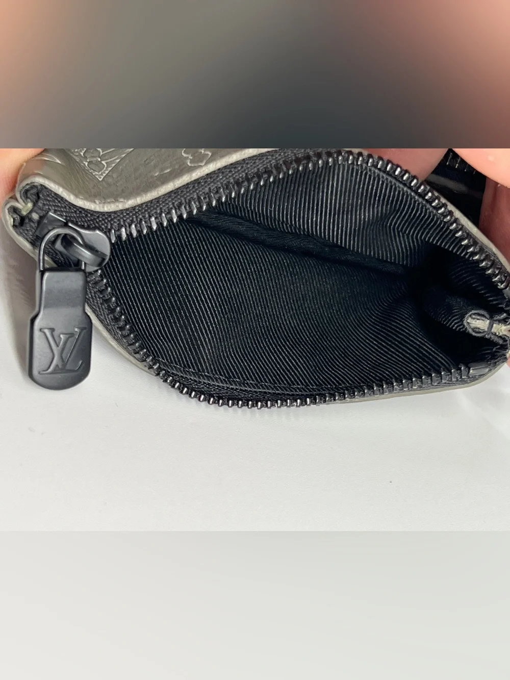 Louis Vuitton Trio Messenger Monogram Shadow Ink Green Bag